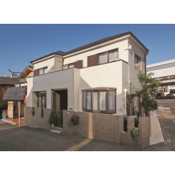 高意匠で高耐候性サイディングボード用フッ素鋼板の重ね張り
