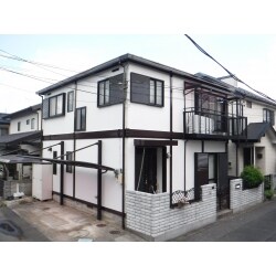 日本ペイント(株)パーフェクトシリーズで塗装仕上げ