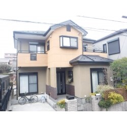 屋根重ね葺き、ベランダ防水、部分塗装を施工