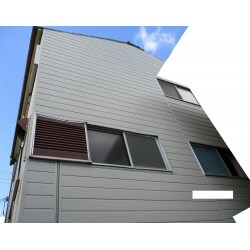 【施工後】
築３０年以上が経過している中古の戸建て住宅です。
入居前にリフォームを完成させたいとのことでした。
内装よりも台風による屋根と外壁の剥がれを先に直すことになりました。