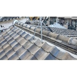 【大阪府大阪市：戸建て】屋根漆喰・塗装・補修工事