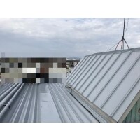 【兵庫県尼崎市:ビル】トタン屋根塗装工事