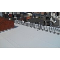 【大阪府豊中市:ビル】屋上シート防水工事