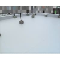 【大阪府吹田市:ビル】屋上シート防水工事