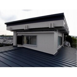 陸屋根を金属製屋根にリフォーム