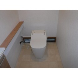 トイレ、手洗い器も新しくなり、とても綺麗に仕上がりました。