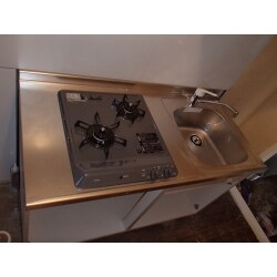 ワンルームマンション用の小型キッチン