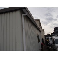 壊れた雨樋の交換工事!!