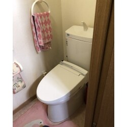 温水洗浄便座を交換しました。