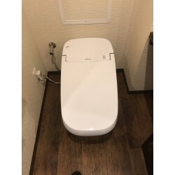 トイレ交換　手洗い器交換工事