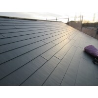 台風被害。屋根の補修工事(ガルバリウム鋼板カバー工法)