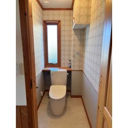 北欧風のトイレ空間