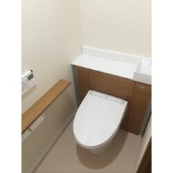 お手入れのしやすいトイレに変身