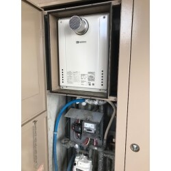 マンション給湯器を交換しました。
戸建てやマンションなど、設置場所にあわせて給湯器交換いたします！