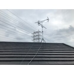 アンテナの新設工事を行いました。
工期は1日で完了いたします！