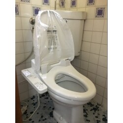 トイレにウォシュレットを新設しました。※表示価格には、これ以外の施工も含まれています。