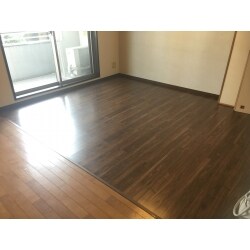 和室を潰して広々ダイニングを造作