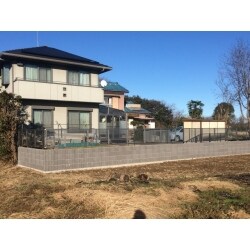 樹木の伐採をしてきれいに！ブロック・フェンス工事