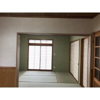 開放的な和室にし、リビングを広く