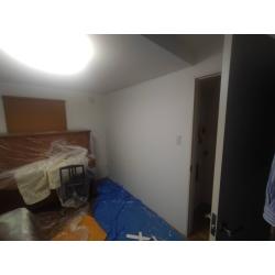 壁を作り 部屋を分けました。