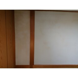 既存の京壁を撤去後、新規京壁に塗替、部屋全体が明るくなりました。