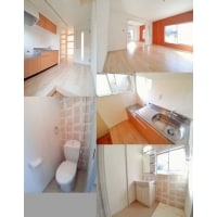 軽量鉄骨造2階建賃貸用物件1部屋のスケルトンリフォーム