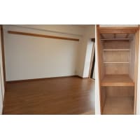 和室を洋室にリメイク、押入れは残して収納力アップ