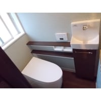 トイレをリフォーム!居心地のいい空間になりました。