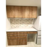 カップボードとエコカラットで新築住宅に居心地の良さをプラス