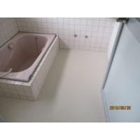 浴室の床を簡単にリフォームで安全・きれいに♪