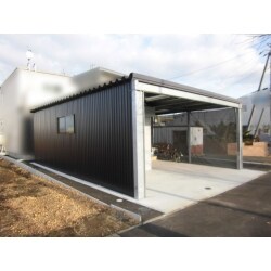 地方出張が多く、冬期間もお留守にする方が多い為に「丈夫なカーポートが
欲しい！」とのご希望でした。