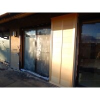 木製の戸袋 作り替え工事