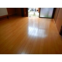 6畳2間の床の貼り替え工事