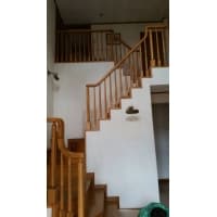 クロスからスイス漆喰に!明るい空間作り