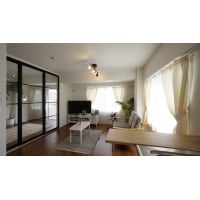 おしゃれ間仕切りが目を引く広々空間~Designer's residence~