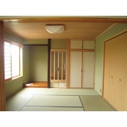 8帖の畳スペースから6帖の和室への改修