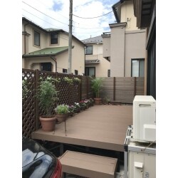 ウッドデッキ完成！