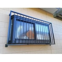 面格子設置工事