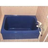 古い浴槽の再生塗装（自社施工）