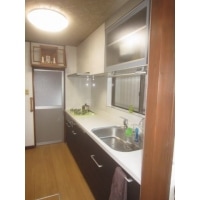 DKの快適(勝手口、キッチン、床下収納、フロアー)工事