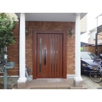 玄関扉の入替工事