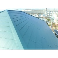 横暖ルーフSカバー工法(断熱材付ガルバリュウム鋼板)