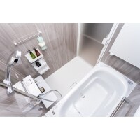 収納力と快適性にこだわった洗面室&浴室