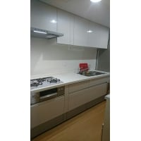 収納豊富なシステムキッチンに交換