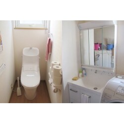 トイレと洗面台を交換しました。
