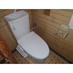 新しいトイレで水量が現在の半分以下に