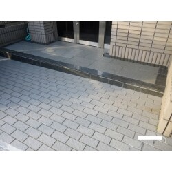 土間タイル貼り替え