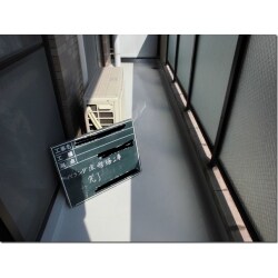 ベランダ防水塗装後