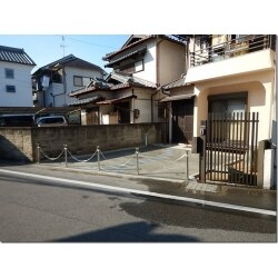 オープン外構にして駐車スペースを拡大