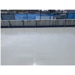陸屋根・庇天端・階段のウレタン防水工事